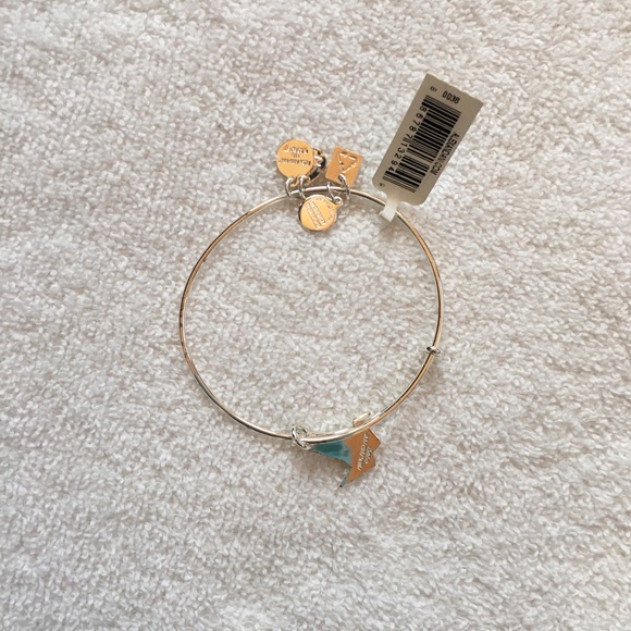 Alex and Ani silver paper crane bracelet NWT - Picture 3 of 9